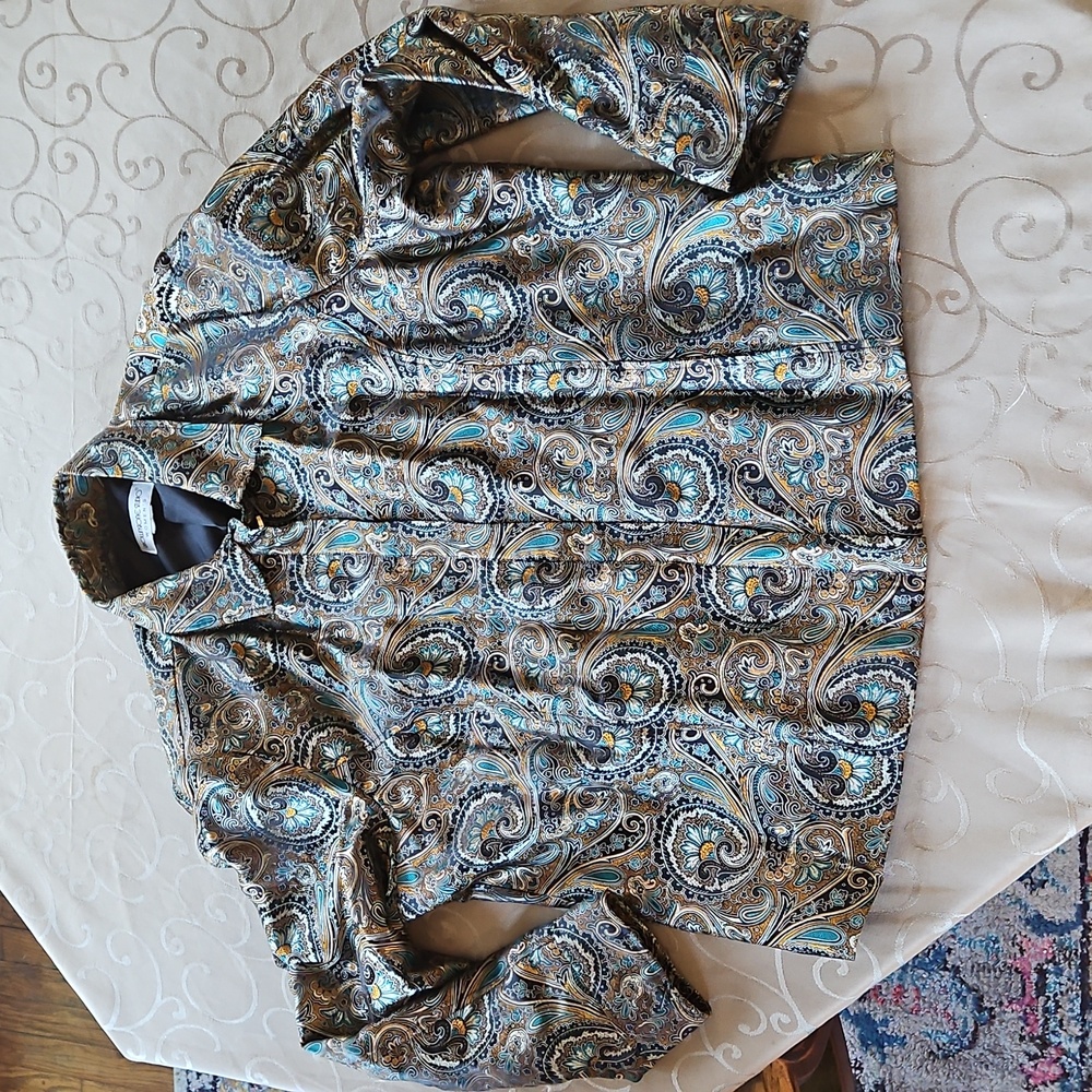 Brownstone Studio, Paisley, Light Jacket, Size 2X